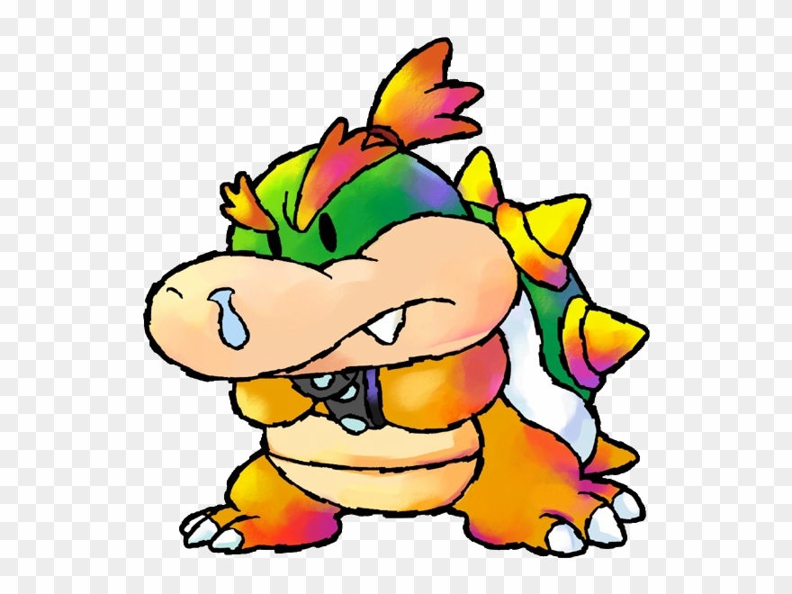 Baby Bowser - Super Mario Baby Bowser Clipart
