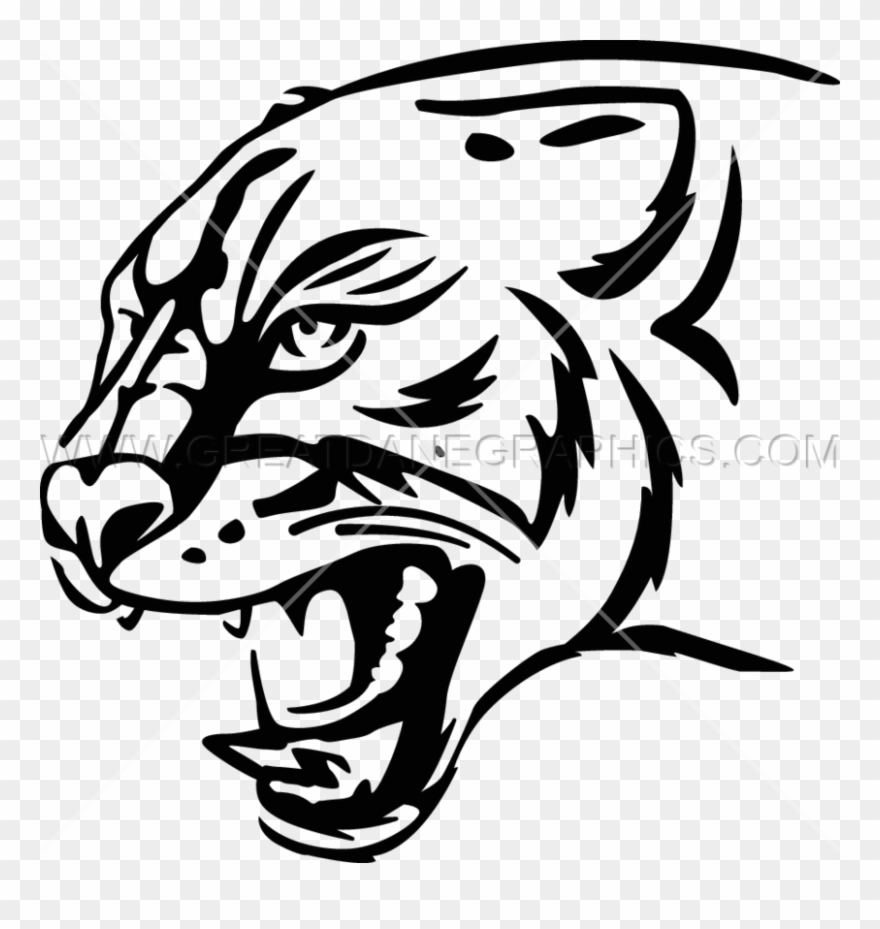 Black Panther - Cougar Clipart