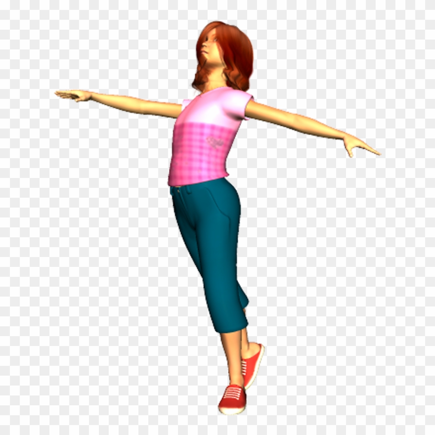 Katie Dancing Dreams Poser Png Clipart By Clipartcotttage - Clip Art Transparent Png