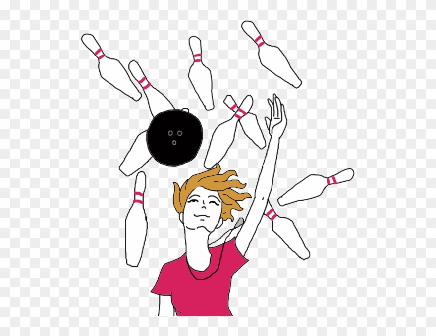 Ten-pin Bowling Clipart