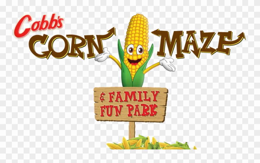 Svg Black And White Library Corn Maze Clipart - Cob Corn Maze Calgary - Png Download