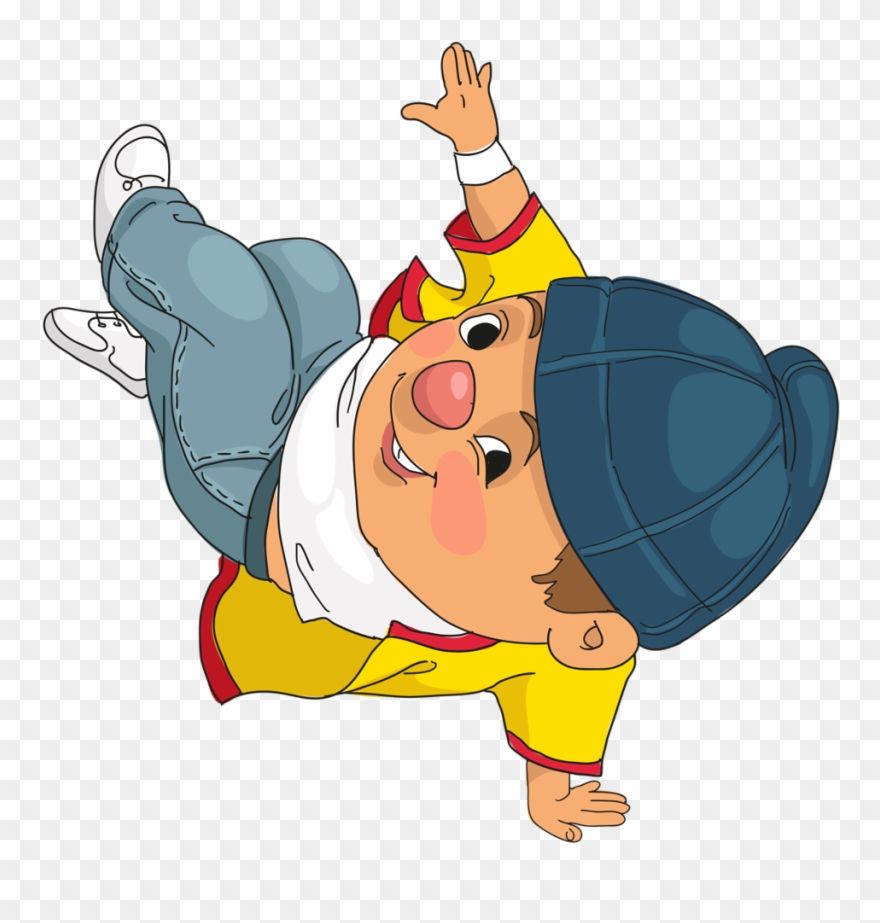 B ✿ Clipart Boy, Clips, Young People, Young Man, Clip - 街舞 卡通 - Png Download