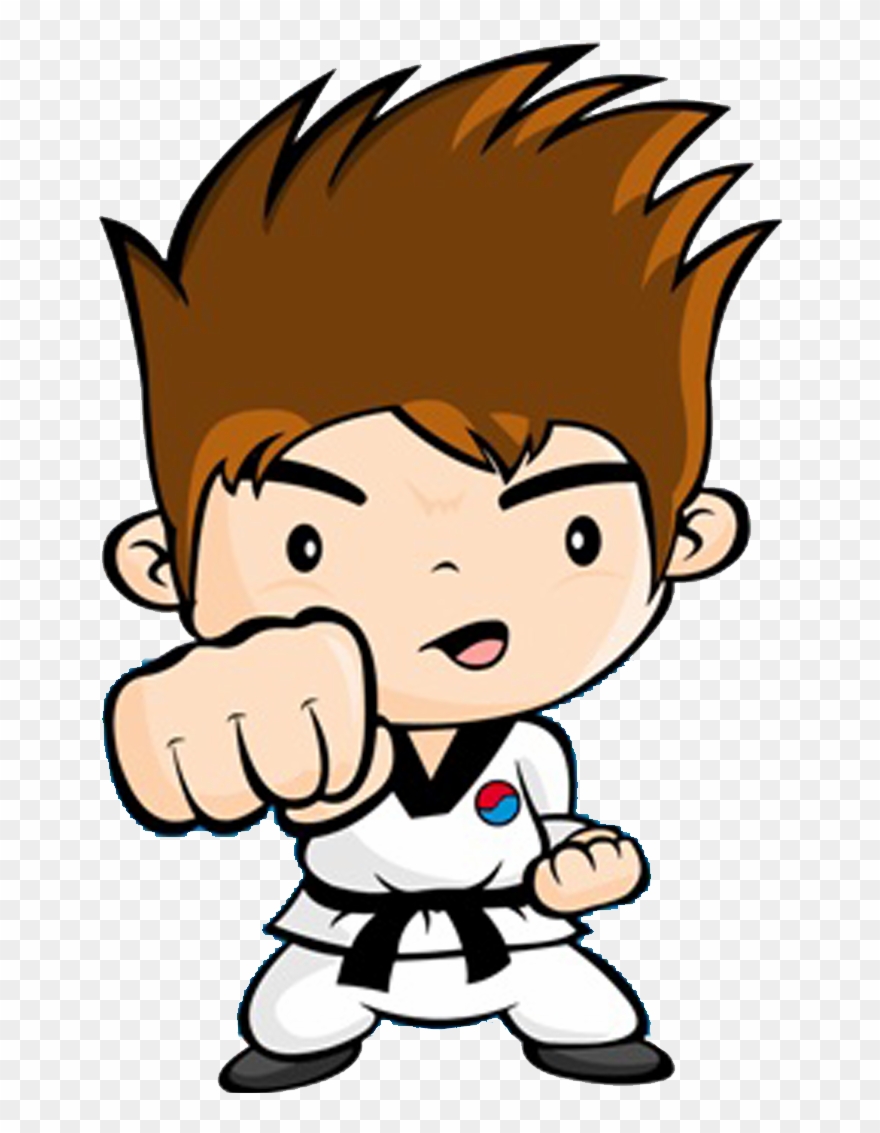 Banner Free Open Day Hong Kong Elite Spirit Club - Cartoon Taekwondo Clipart