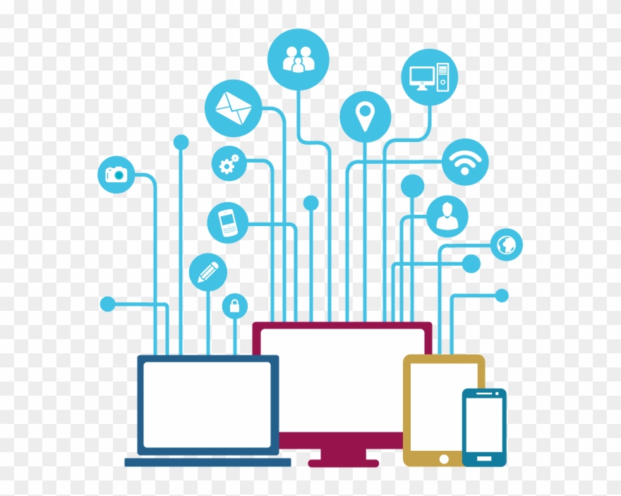 Software Development Clipart Infrastructure Development - Computer Wall Stickers For Office - Png Download