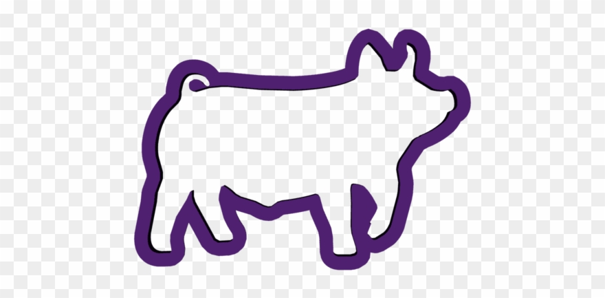 Custom Livestock Horse Cookie Cutter Clipart