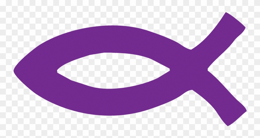 Jesus Fish Body Stickers Tanning Supplies Unlimited - Purple Christian Fish Symbol Clipart