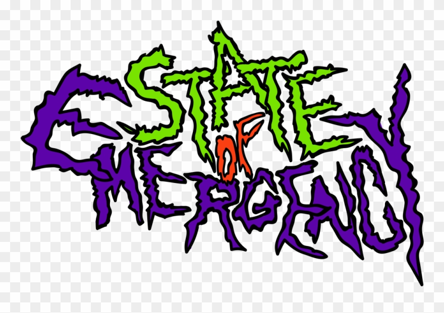 "state Of Emergency" October 31st, - State Of Emergency Clipart