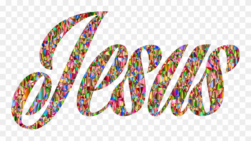 To Someone Walking Down The Street And Pretty Common - Jesus Name Clipart