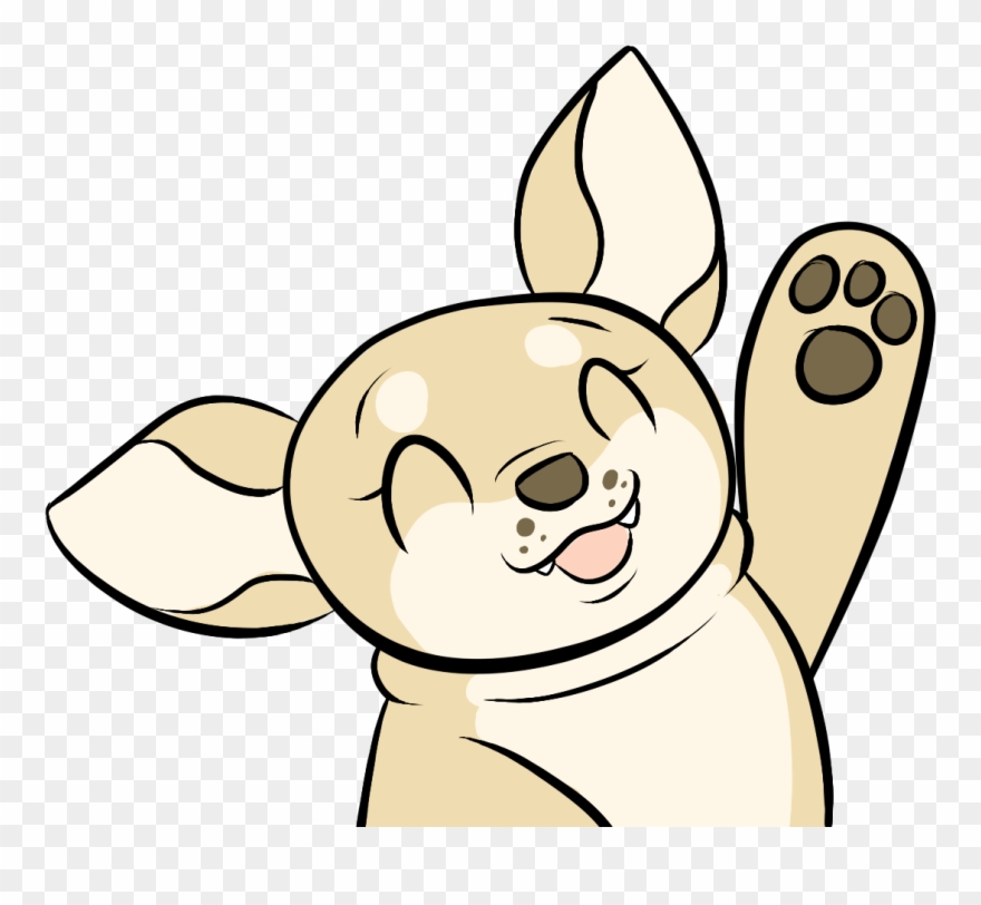 Cheese Chihuahua Followed - Cartoon Clipart