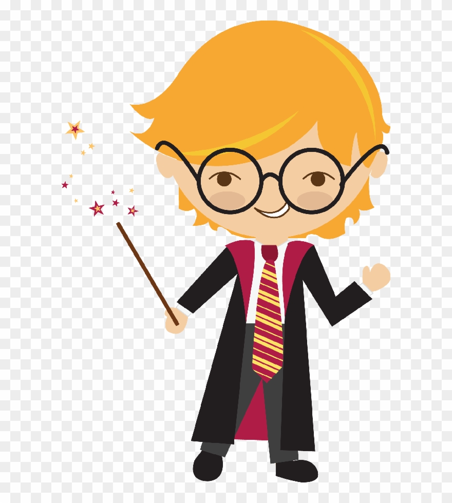 Minus Monsters Magician - Harry Potter Ron Clipart - Png Download
