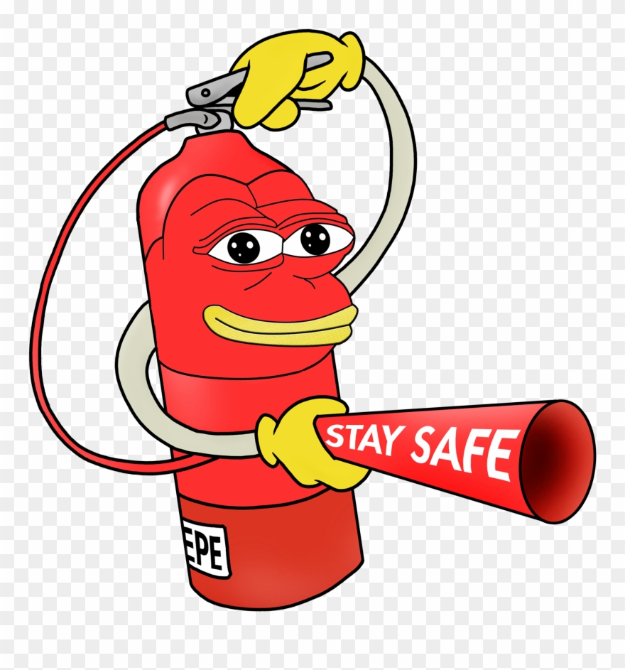 Post - Fire Protection System Cartoon Clipart