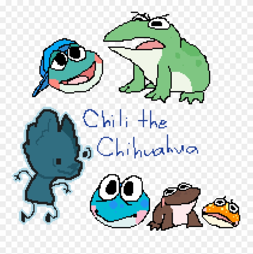 The Frog Network Doodles Part Clipart