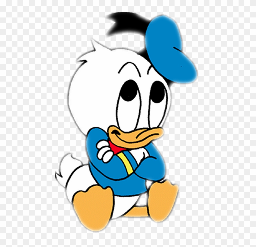 Tubes Disney - Donald Duck Baby Clipart - Png Download
