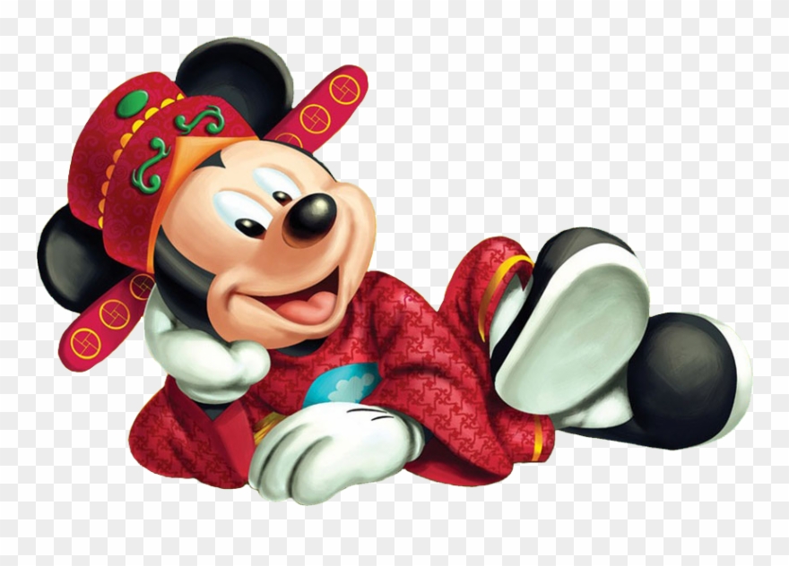 Japanses Mickey Lay Mickey Mouse Clipart, Mickey Minnie - Mickey Mouse Japan - Png Download