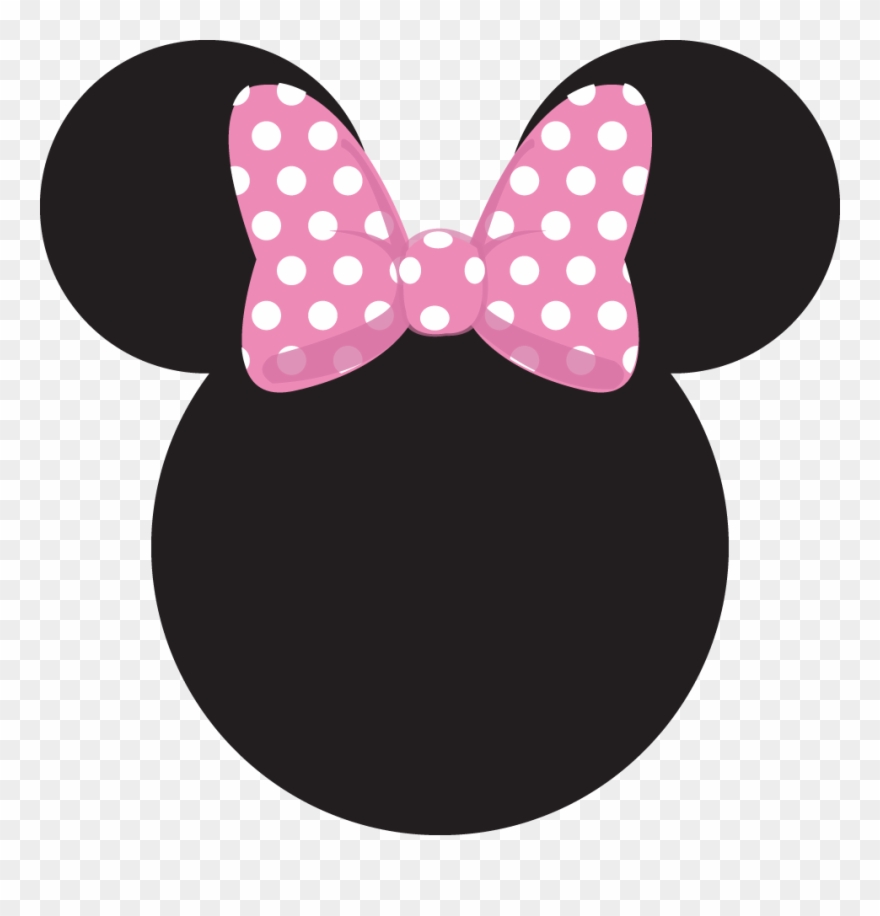 Photo Shared On Meowchat Mickey Head, Baby Mickey, - Clip Art Mickey And Minnie Bow Tie - Png Download
