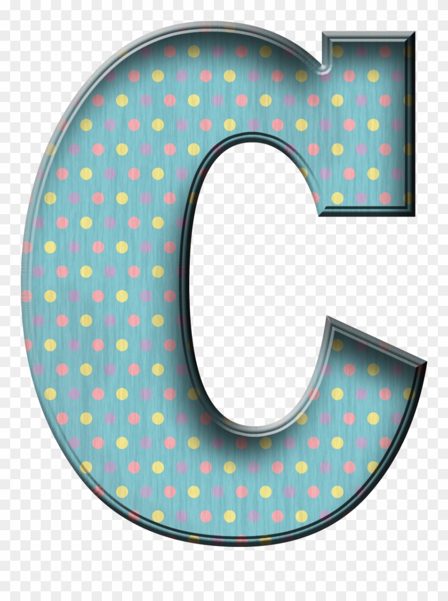 Granny Enchanted S Blog Free Blue Polka Digi Scrapbook - Letter Clipart