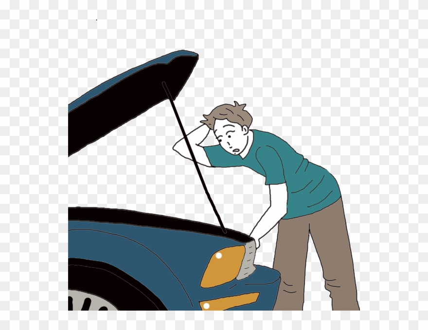 Broken Down Car Dream Dictionary - Broke Down Car Clipart - Png Download