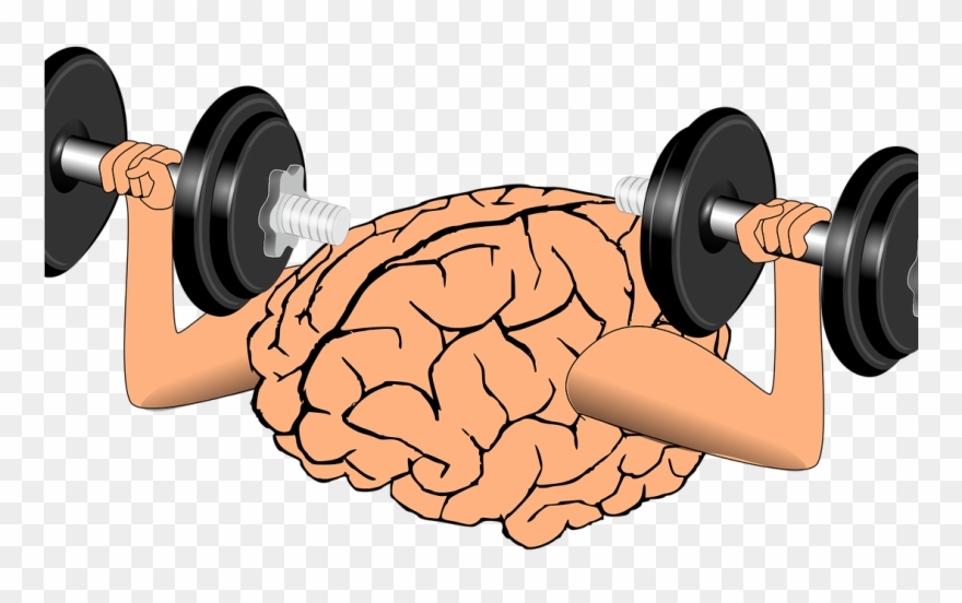 Chiropractic Adjustment Found To Improve Brain Function - Physical And Mental Strength Clipart