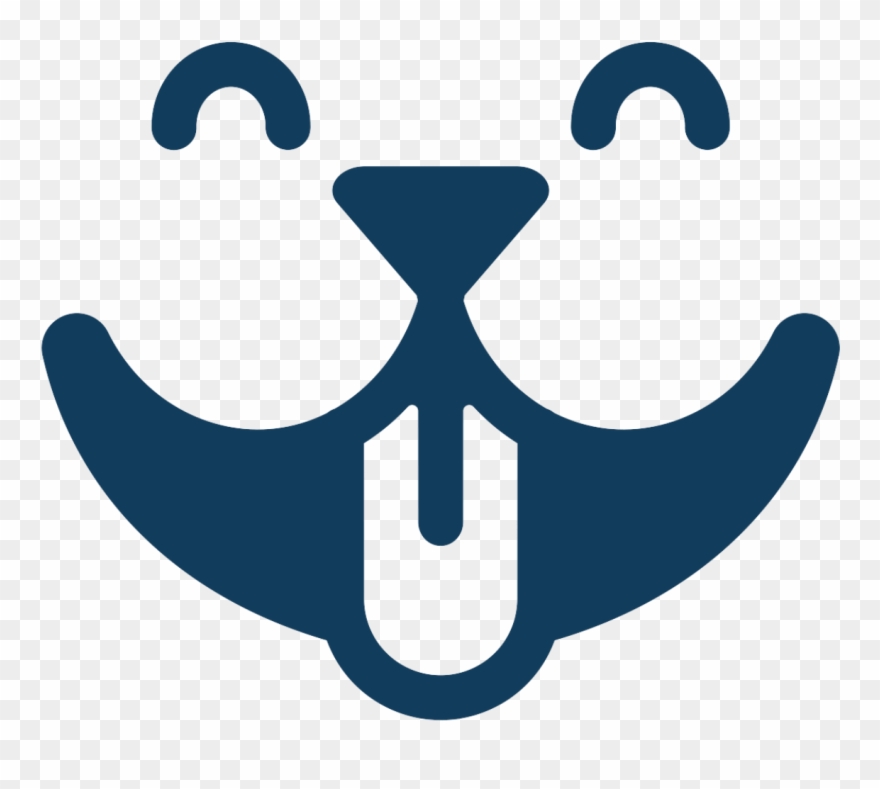 Pupjoy Party Time - Dog Icon Line Clipart