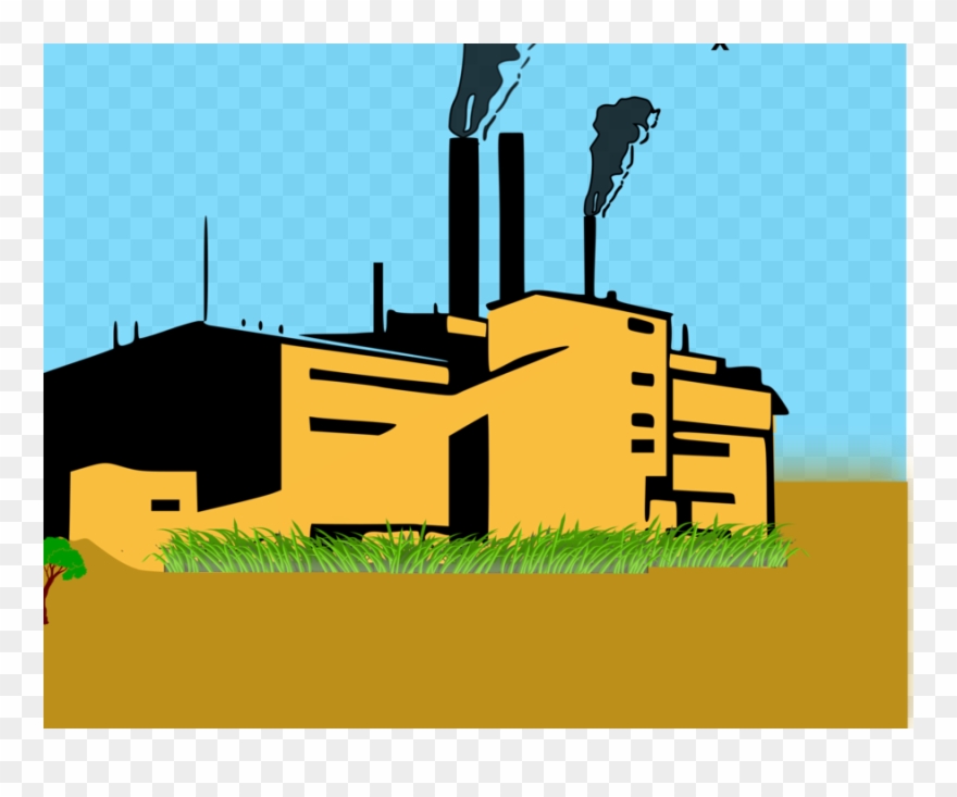 Download Que Es El Ozono Clipart Industry Clip Art - Thermal Pollution For Drawing - Png Download