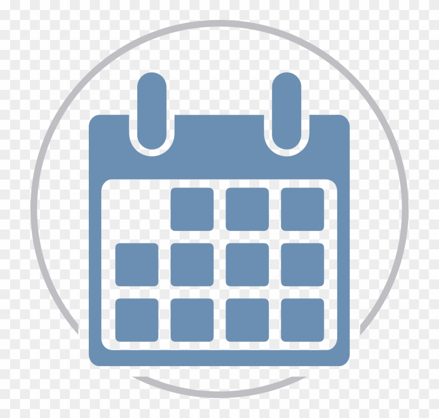 New Patient - Calendar Icon Png Grey Clipart