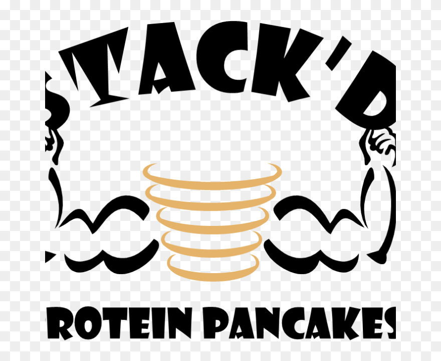 Stack'd Protein Pancakes - Stack'd Protein Pancakes Pumpkin Clipart