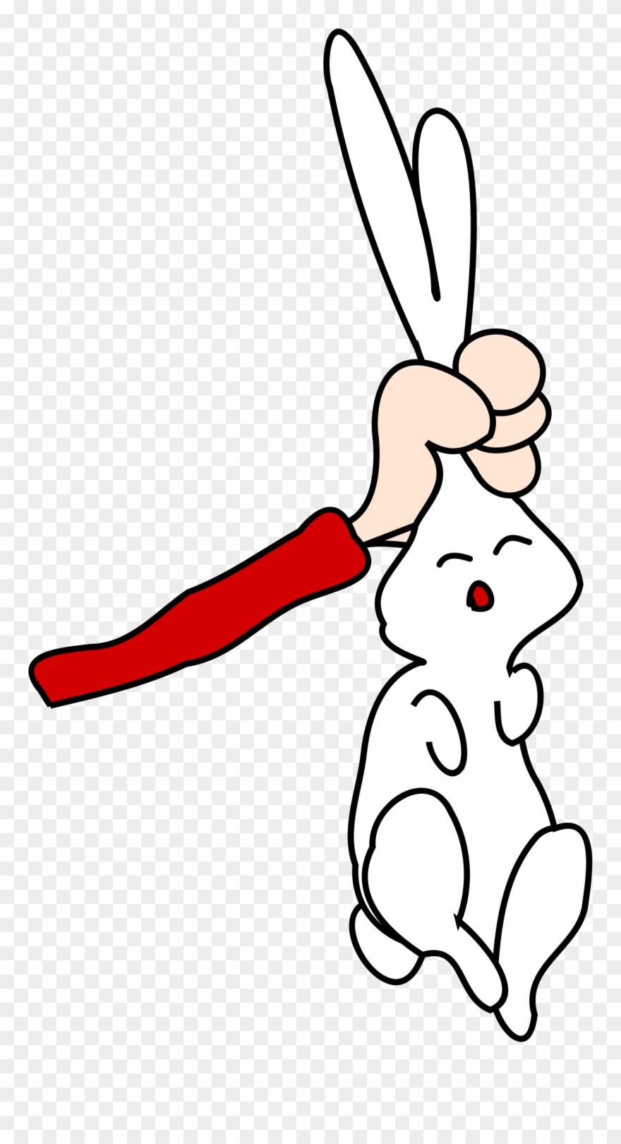Big Image - Hang Rabbit Clipart