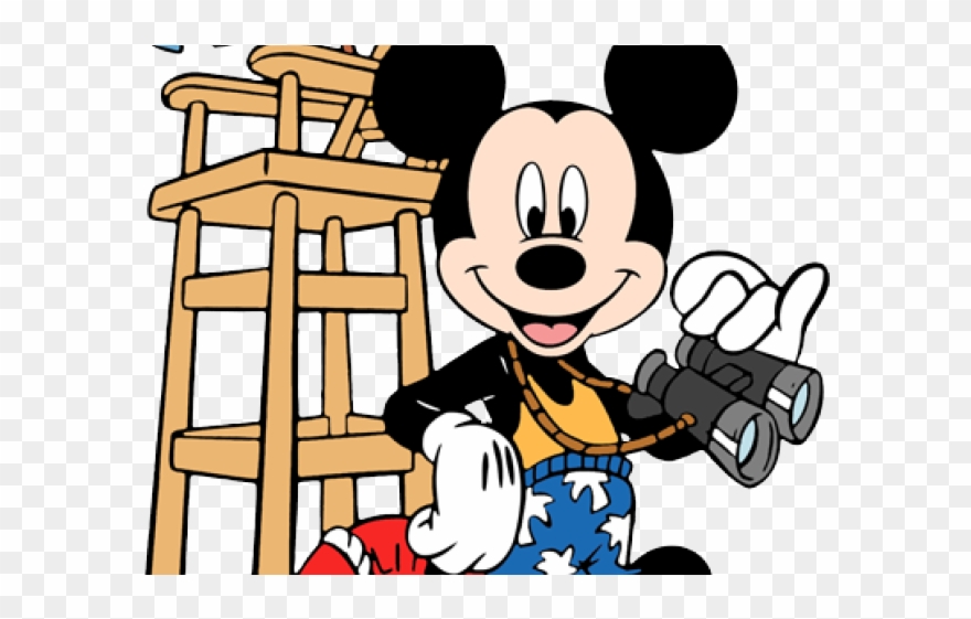 Lifeguard Clipart - Cartoon Picture Of A Life Guard - Png Download