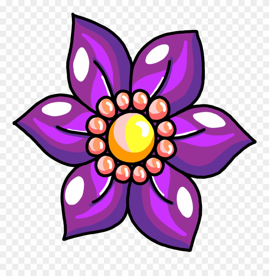 Free Flower Clip Art - Flower - Png Download