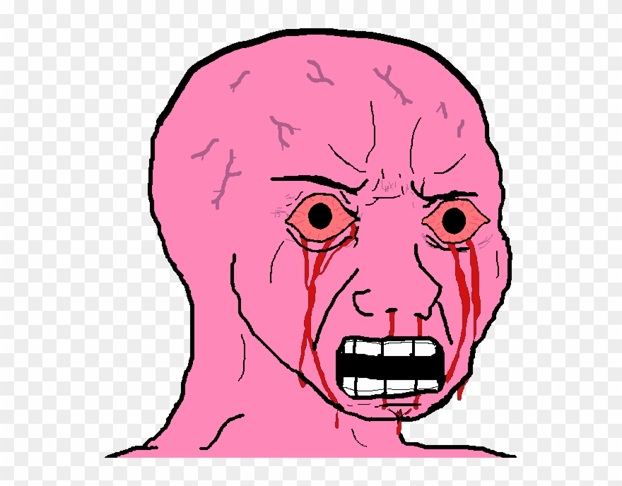 9 Kb Png - Pink Wojak Clipart