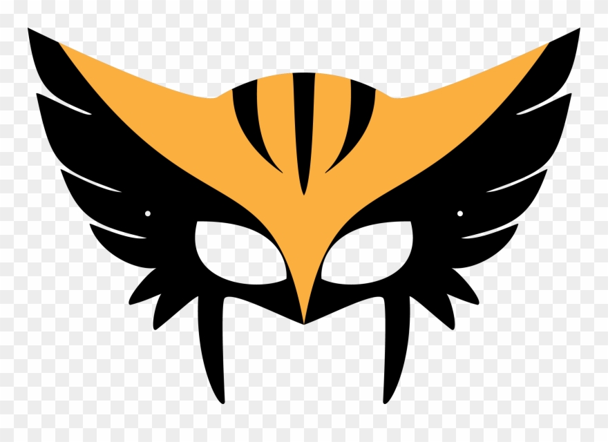 Mascara Mulher Gavião Clipart