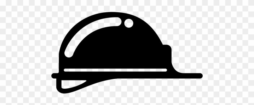 Hard Hat Rubber Stamp Clipart