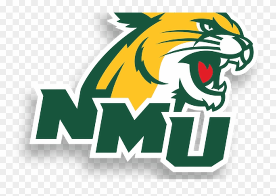 Wildcat Clipart Nmu - Northern Michigan University - Png Download