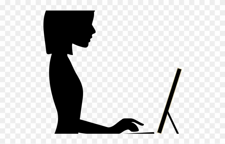 Editingsoftware Clipart Future Researcher - Escribir En Computadora Png Transparent Png