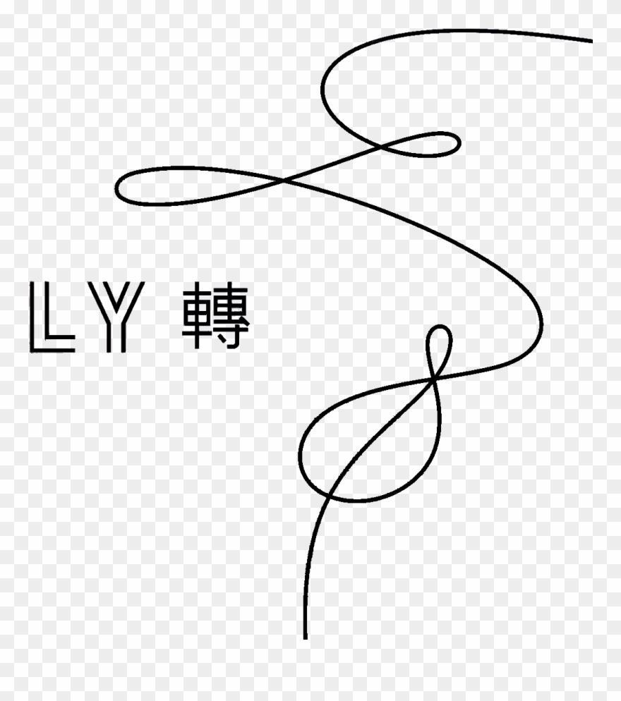 Scanned Drawing Tear Clipart Library - Bts Love Yourself Tear Logo - Png Download