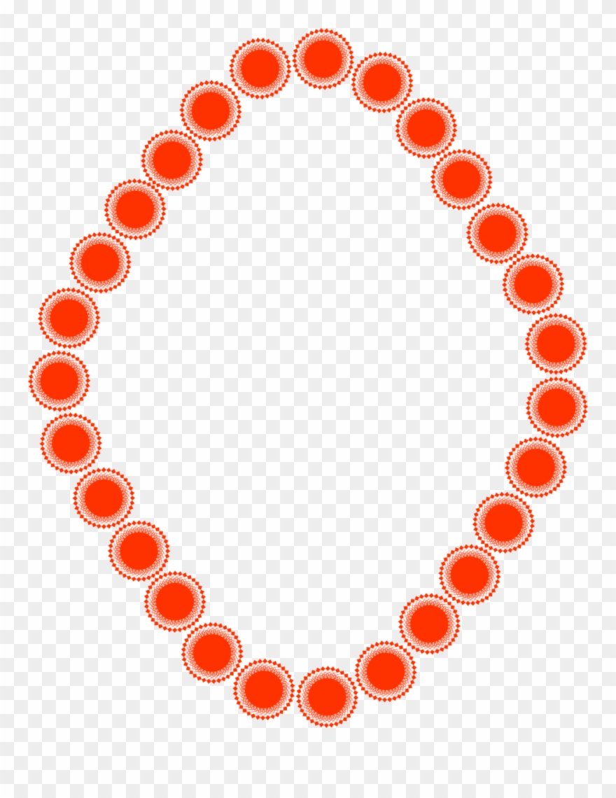 Borders In Circle Shape Clipart