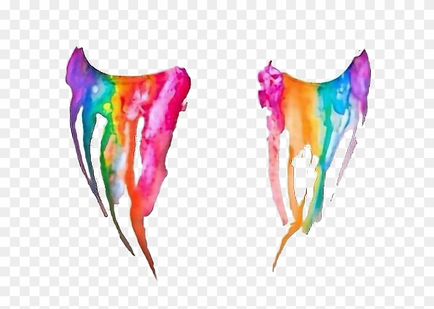 Tear Clipart Tumblr Transparent - Lagrimas De Arco Iris - Png Download