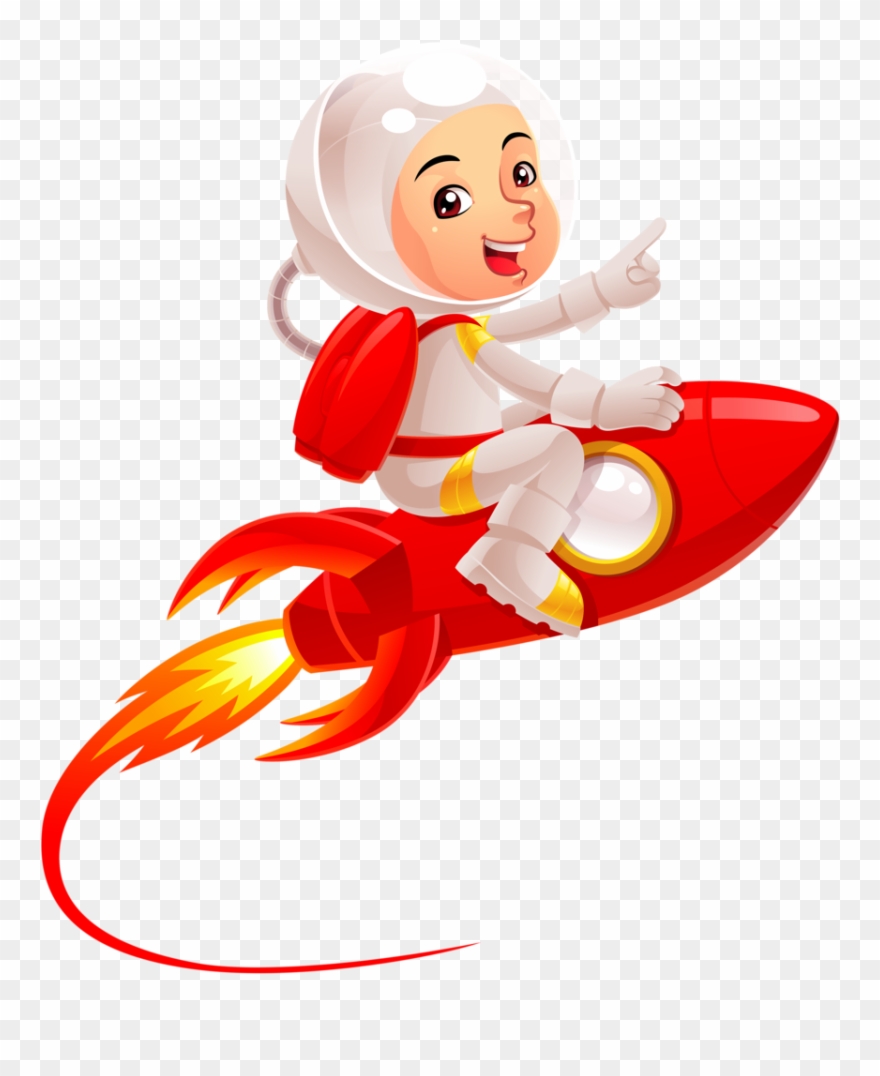 Universe Clipart Outter - จรวด การ์ตูน น่า รัก - Png Download