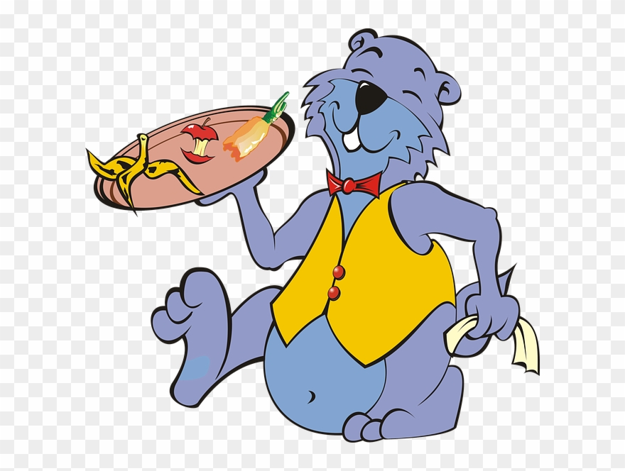 Marmot, Mammal, Rodent, Blue, Violet, Nap, Ecology - Cartoon Clipart