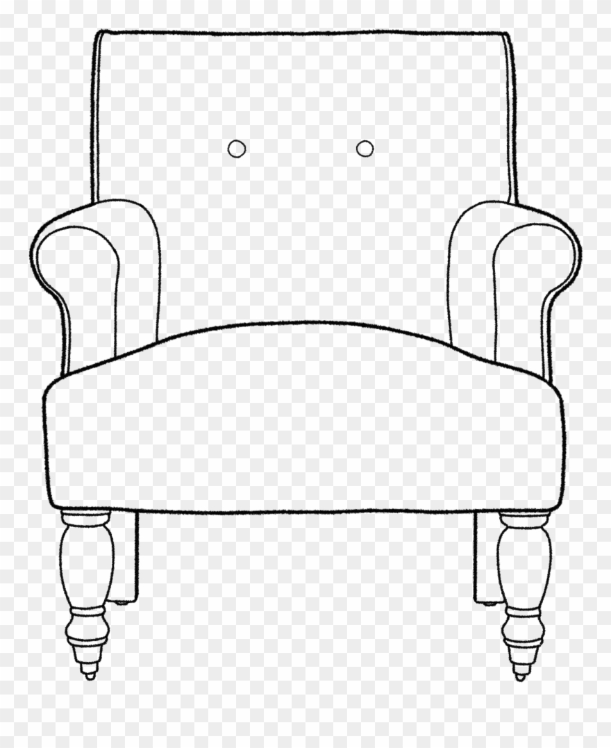 William Armchair - Office Chair Clipart