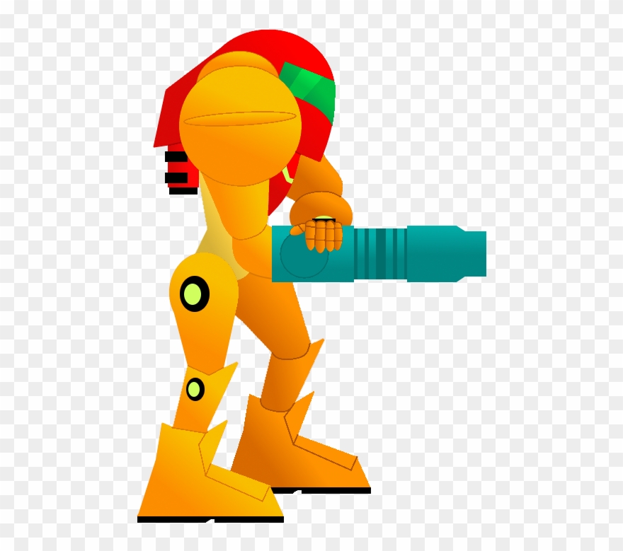 I Made A Samus Clipart Thing When Bored - Drawing - Png Download