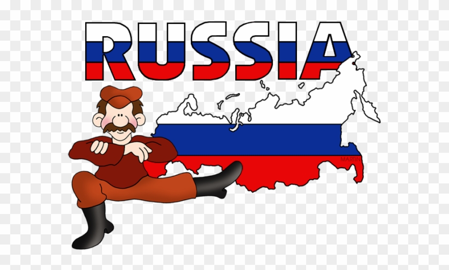 Europe Clipart Traveled - Rainbow Pride Flag Russia Map Greeting Cards (pk O - Png Download