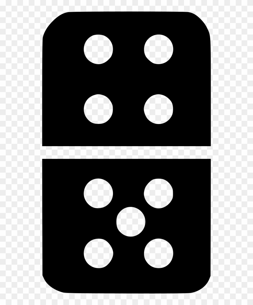 Domino Clipart Svg - Scalable Vector Graphics - Png Download