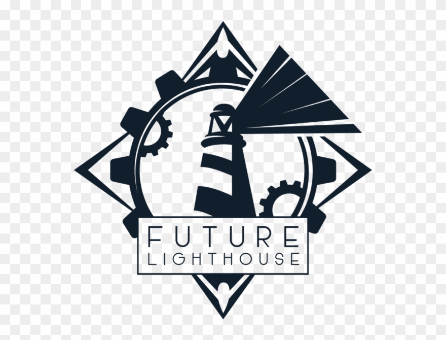 Location Madrid - Future Lighthouse Logo Clipart