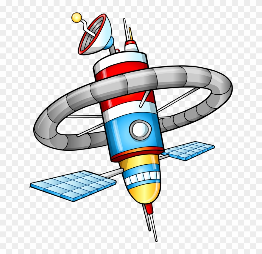 Фотки The Final Frontier, Space Station, Outer Space, - Space Station Cartoon Png Clipart