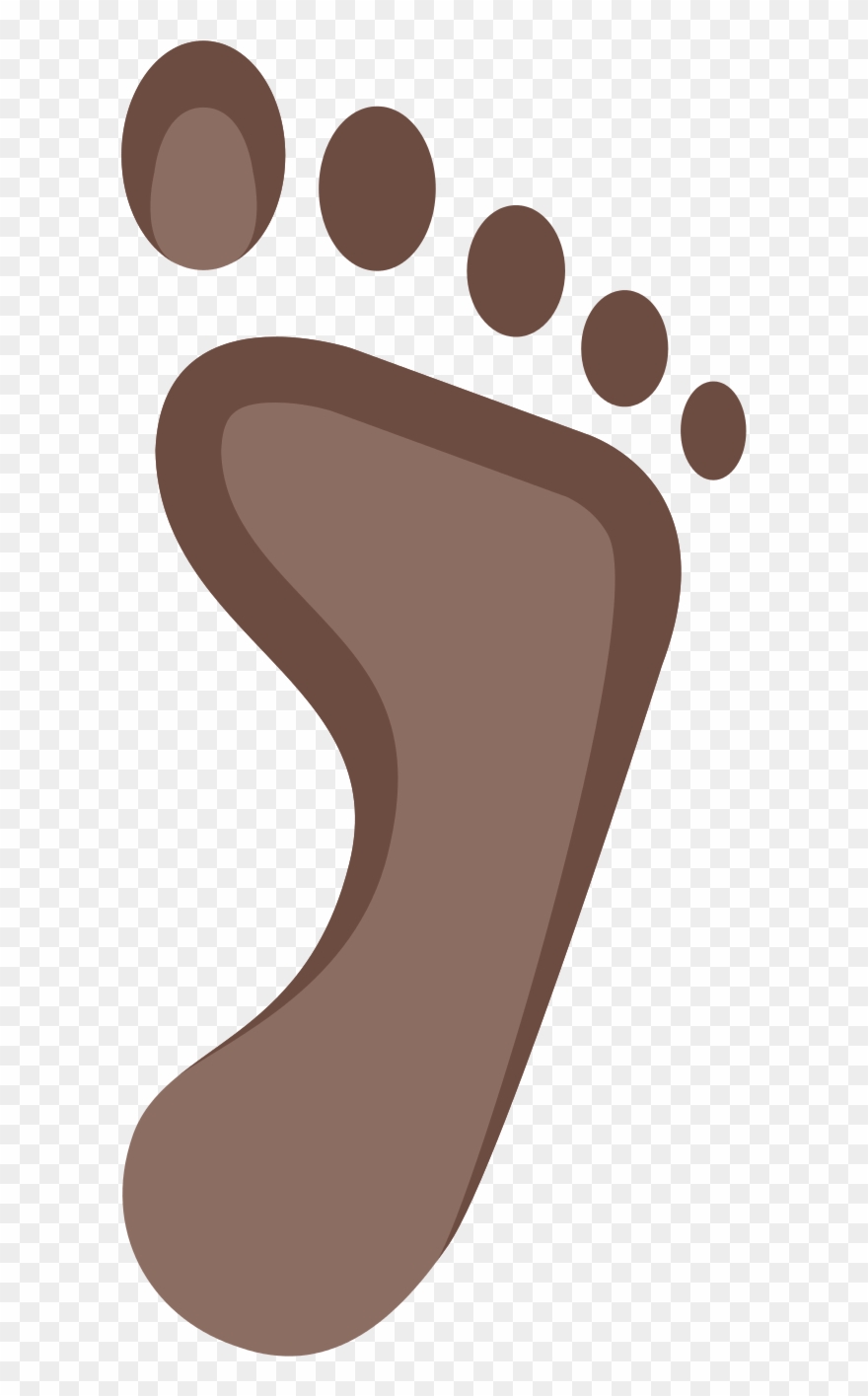 Footprint Clipart Pathway - Icon - Png Download