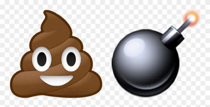 Emoji Clipart Glitter - Iphone Bomb Emoji Png Transparent Png