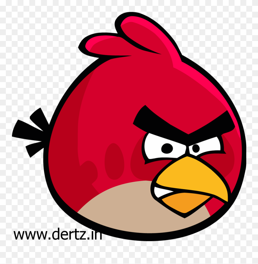 Bird App, Angry Child, I Am Angry, All Angry Birds, - Angry Birds Red Clipart
