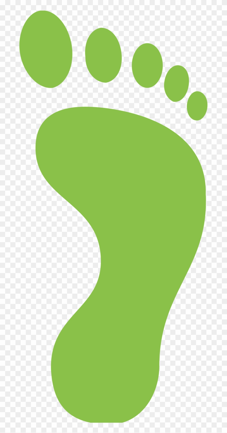 Footprint Clipart Pathway - Huellas De Pie De Colores - Png Download
