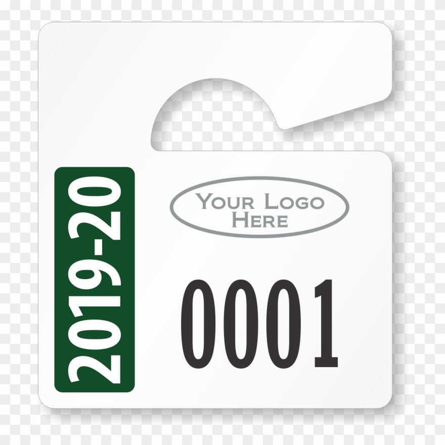 Zoom - Personalize - Parking Labels -, Static Cling Decals For Inside Clipart